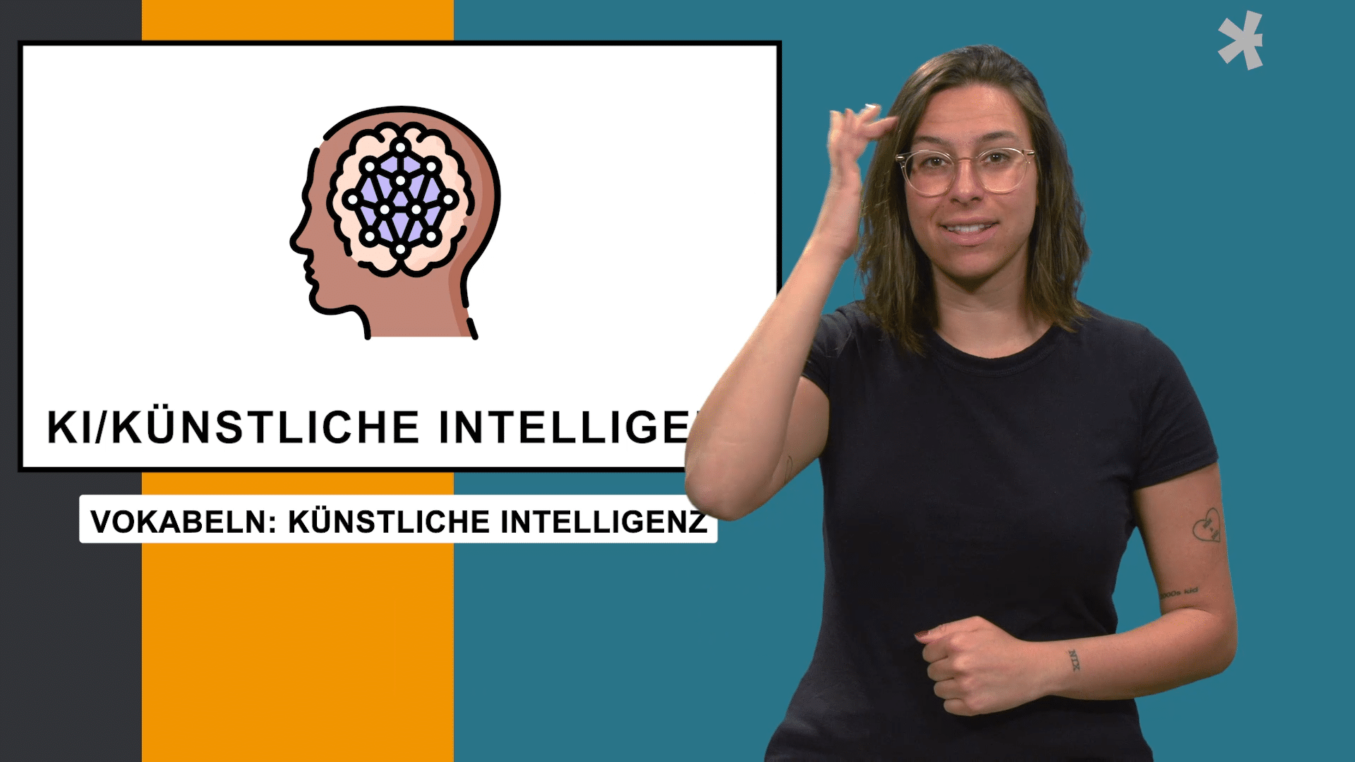 Vokabeln: Künstliche Intelligenz - Gebärdenwelt.TV